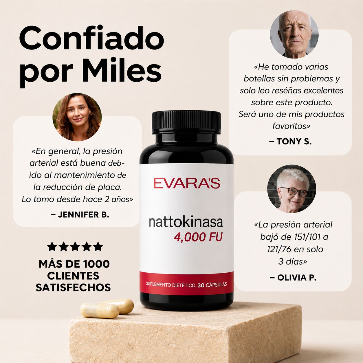 EVARA'S Nattokinasa 4.000 FU