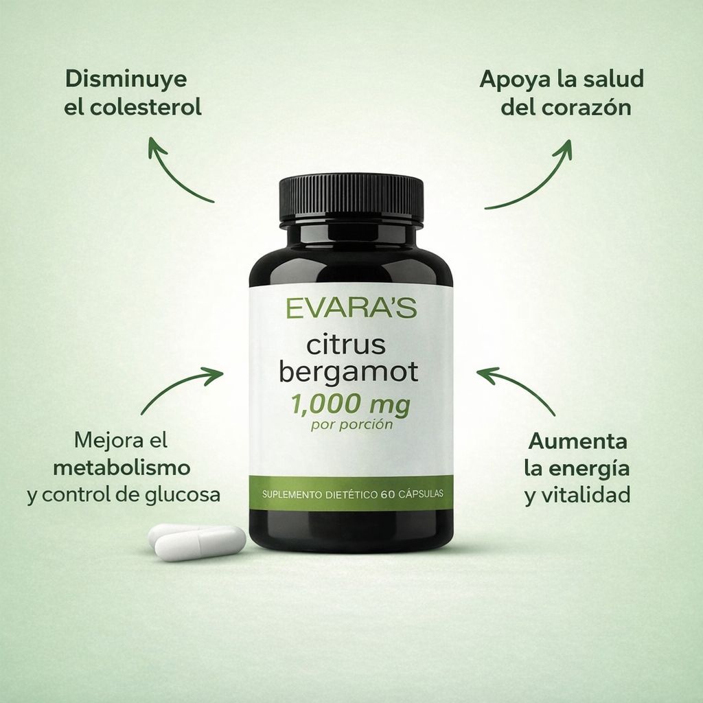 Colesterol Saludable: Citrus Bergamot