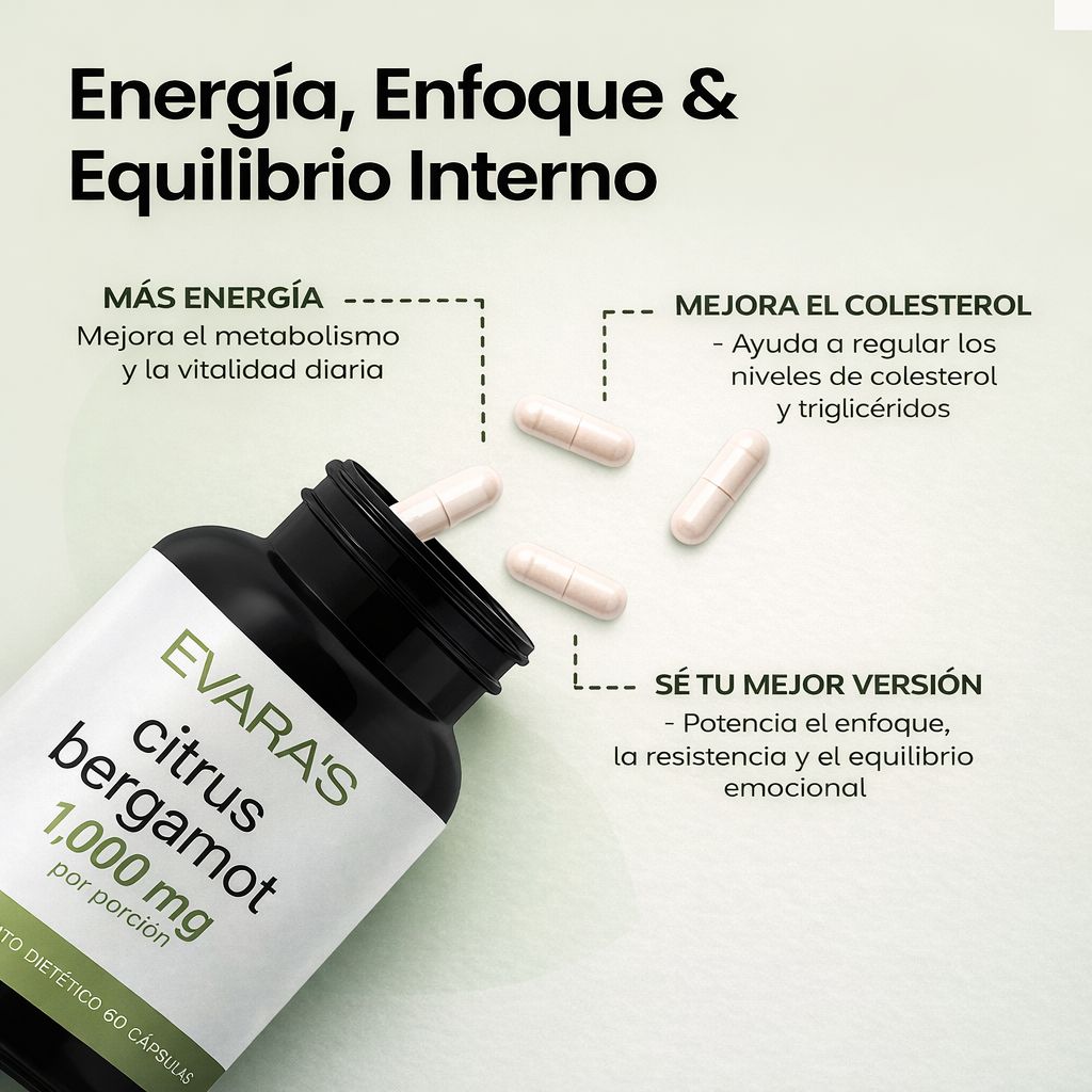 Colesterol Saludable: Citrus Bergamot