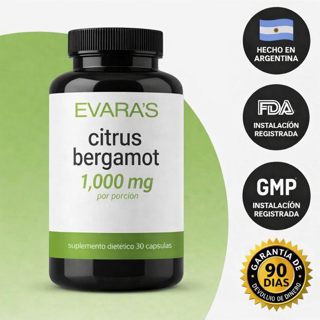 Colesterol Saludable: Citrus Bergamot