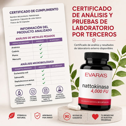 EVARA'S Nattokinasa 4.000 FU